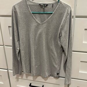Toad & Co gray Marley Long Sleeve Top - M